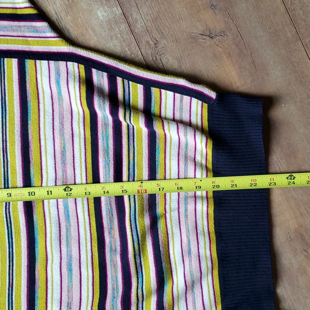 Anthropologie Moth dolman sleeve stripe sweater size small - Picture 9 of 9